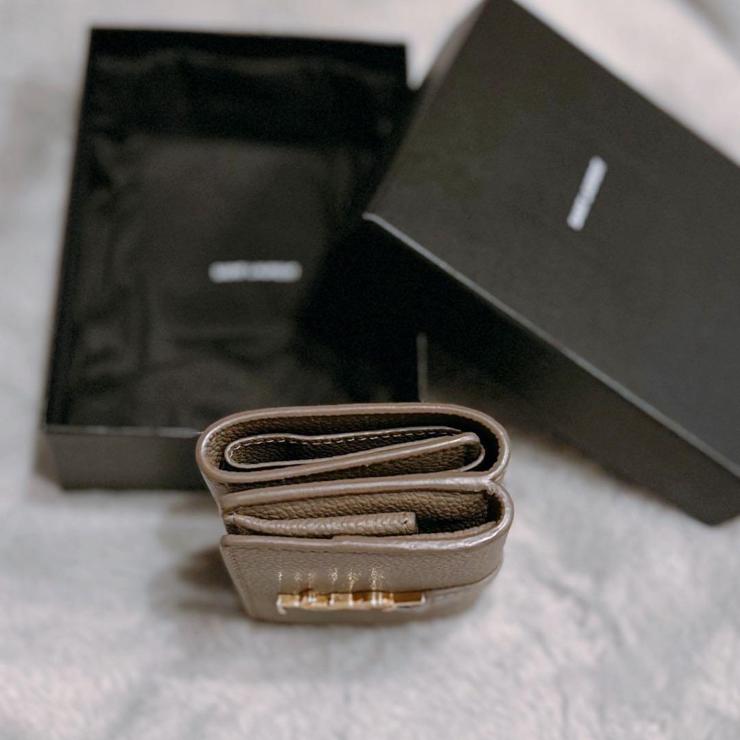 サンローラン　三つ折り財布