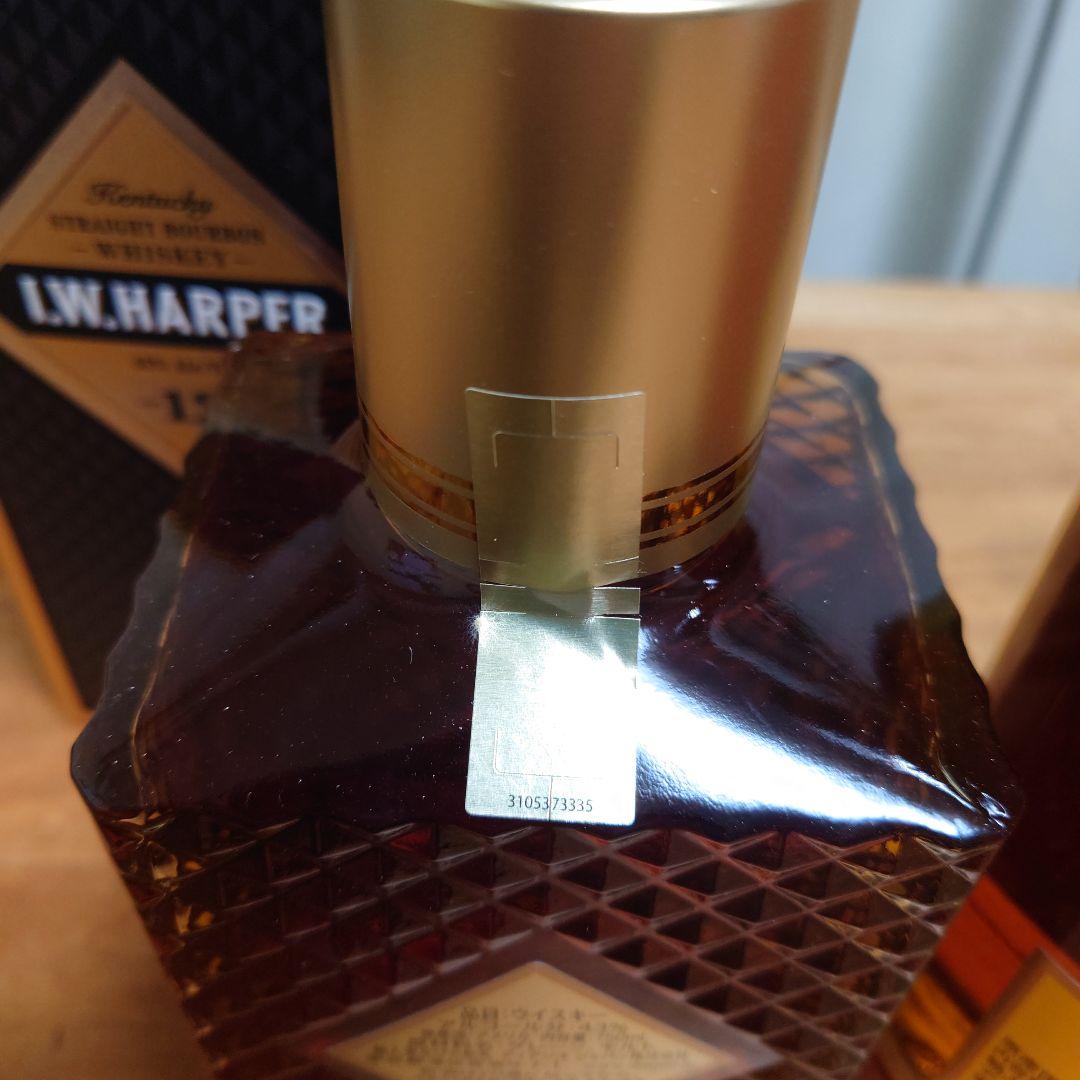 I.W. HARPER 12年とゴールドメダル　セット