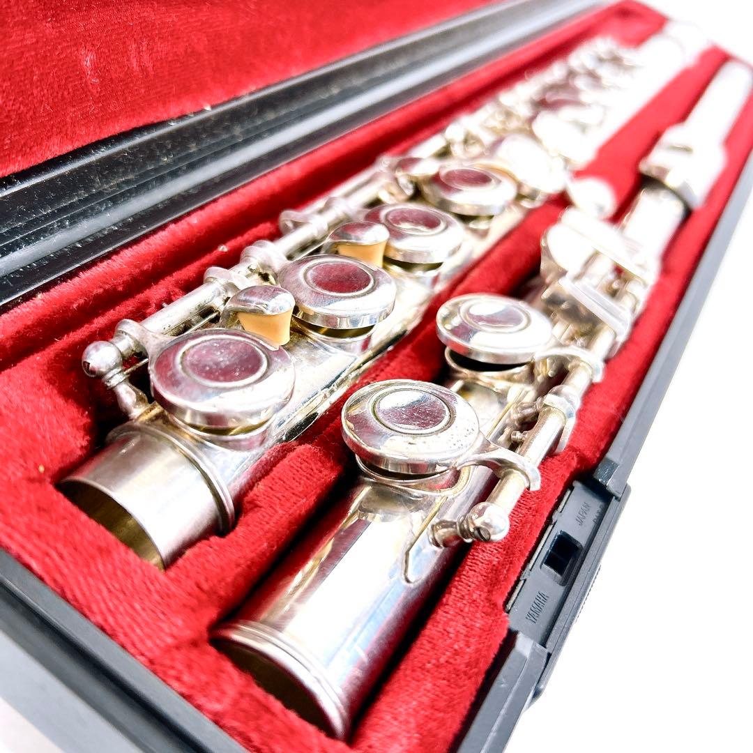 YAMAHA ヤマハ　フルート　Eメカ付　YFL-211S 管楽器　カバードキイ