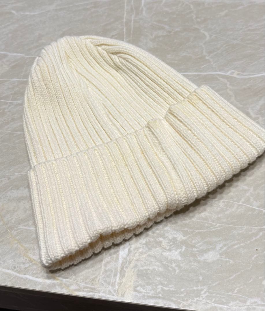 supreme ニット帽 白