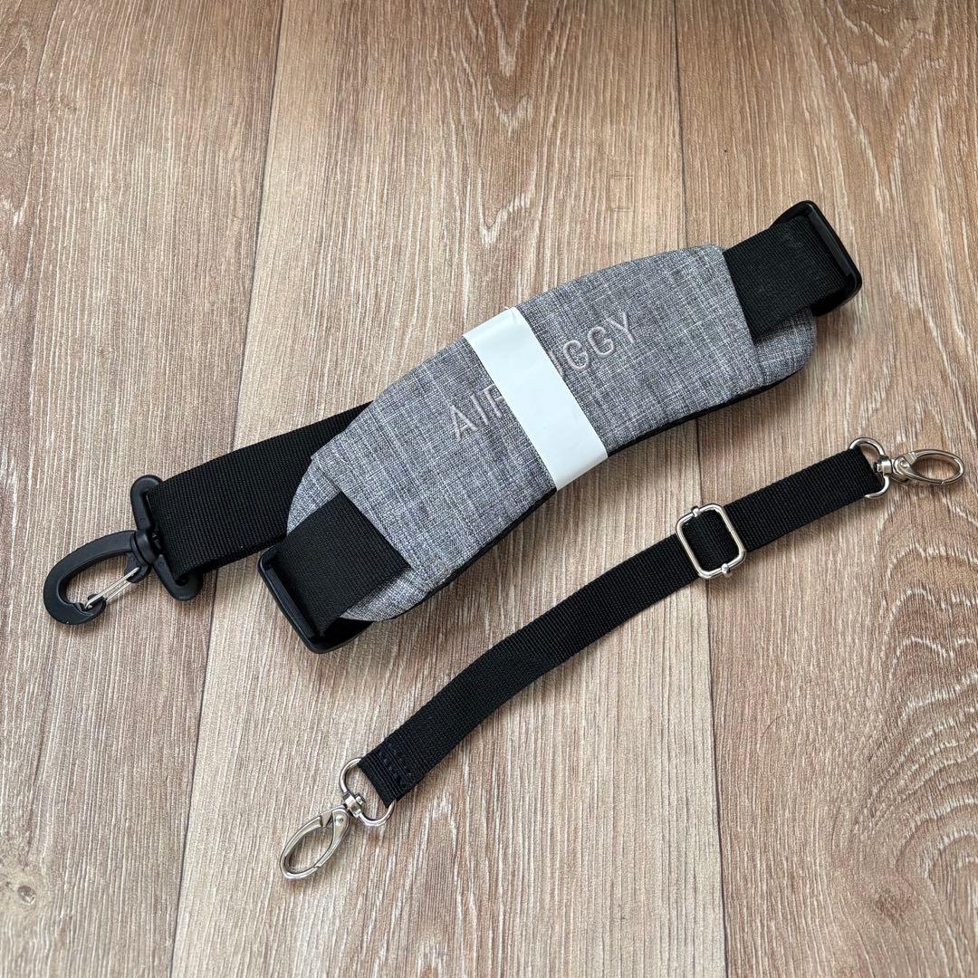 AirBuggy エアバギー 3Wayバックパックキャリー ワイドサイズ グレー