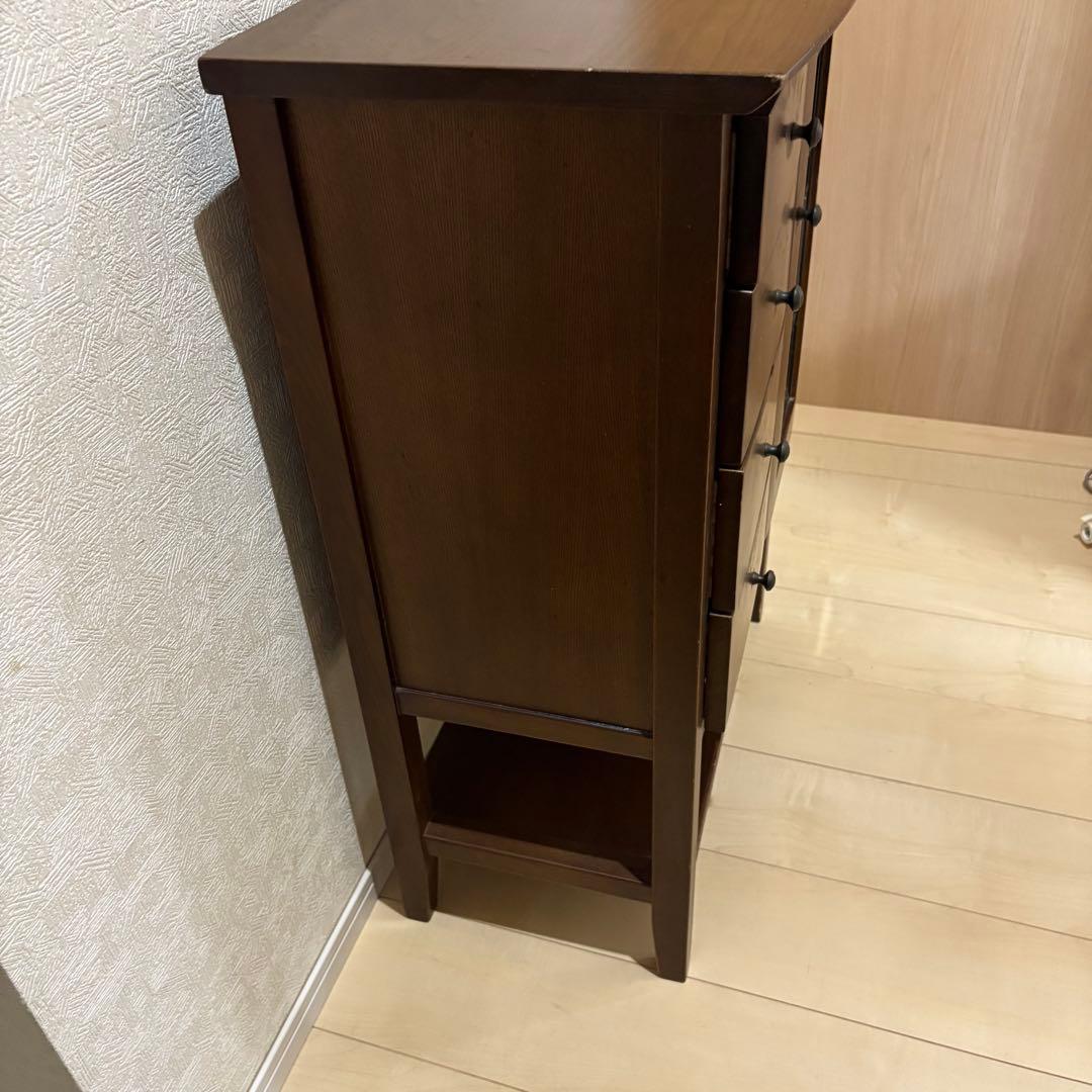 曙工芸 曙 キャビネット サイドボード 電話台　ステンドグラス　レトロ