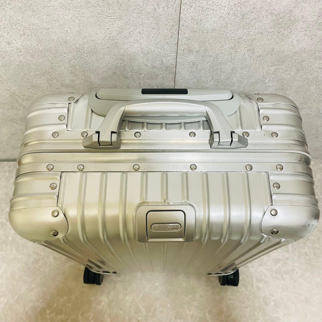 美品 RIMOWA リモワ トパーズ スーツケース アルミ 923.52 32L