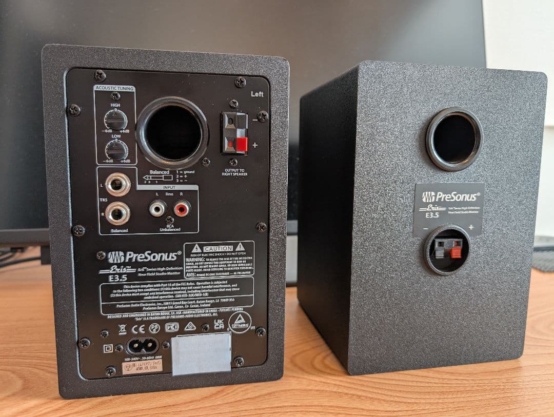 PreSonus Eris E3.5 スタジオモニタースピーカー