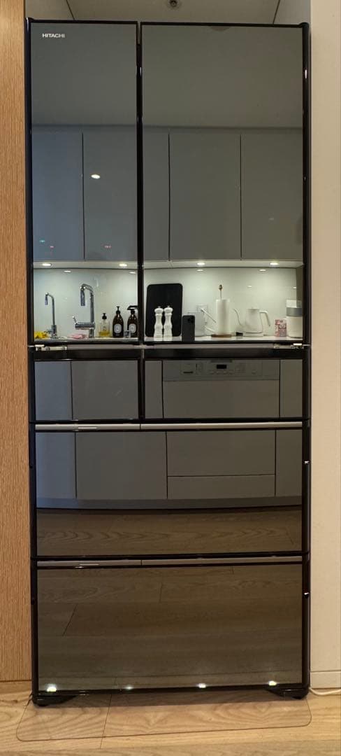 2023年制 HITACHI 日立冷凍冷蔵庫R-WXC62Sクリスタルミラー