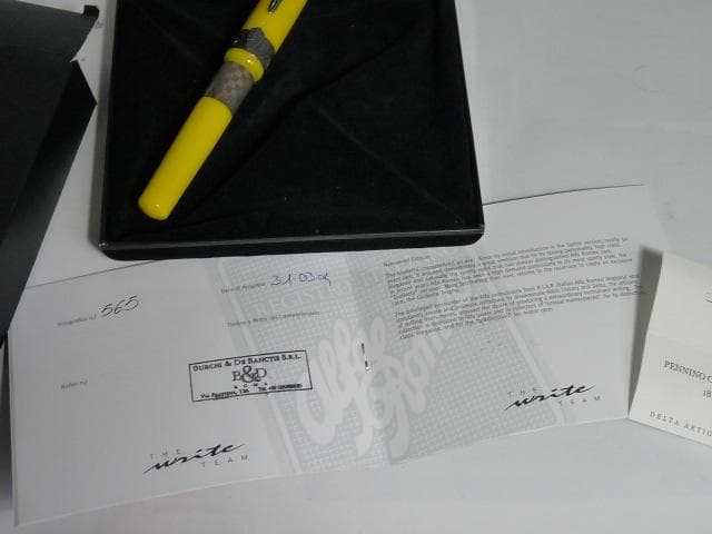 未使用　Delta トロフェオ・ジュリエッタ アルファロメオ イエロー F