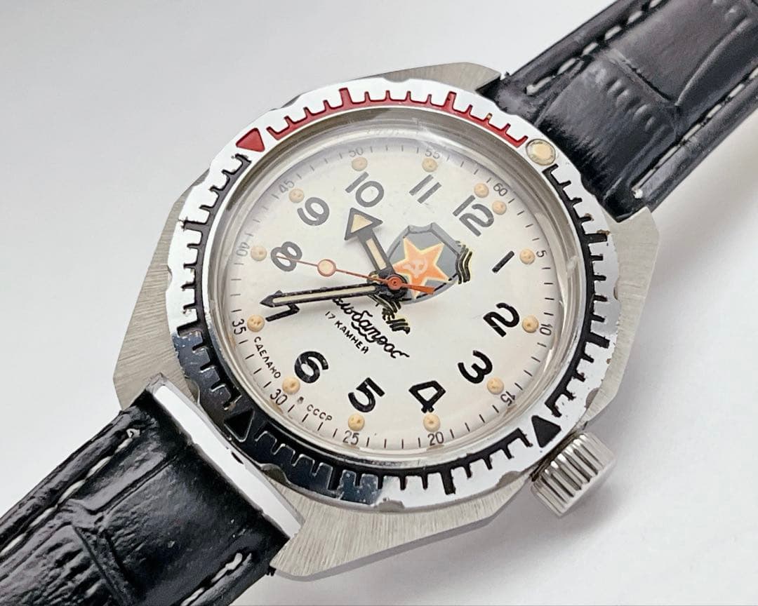 Vostok ボストーク Amphibia 手巻き ダイバー 旧ソ連 腕時計