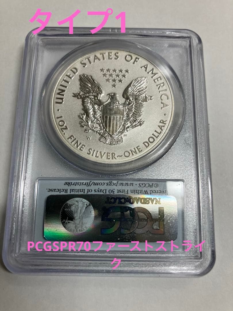 ぽ*ん様 訳あり　ウォーキングリバティイーグルリバース銀貨1オンス 2013年版