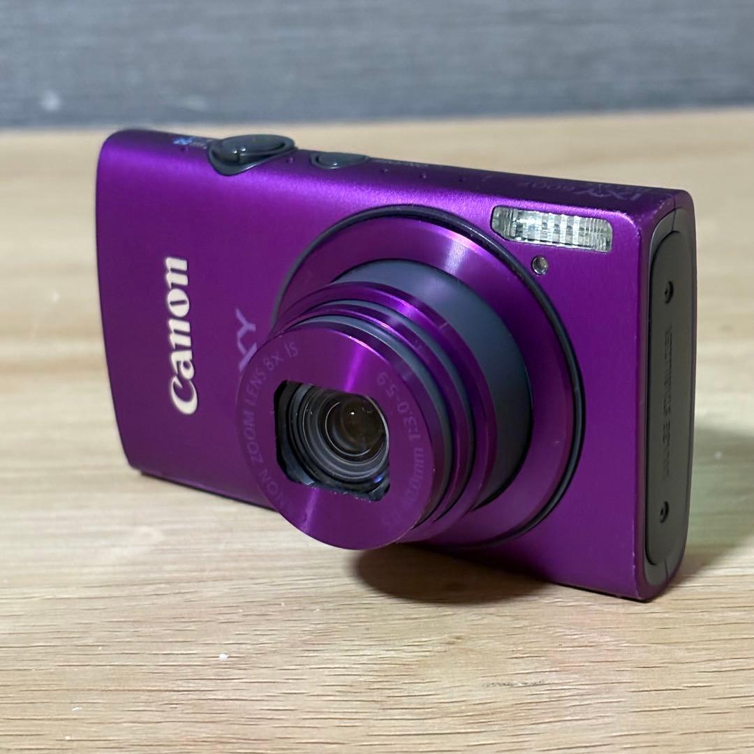 【オールドコンデジ】Canon IXY 600F パープル　デジタルカメラ