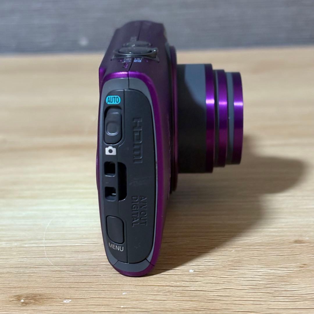 【オールドコンデジ】Canon IXY 600F パープル　デジタルカメラ