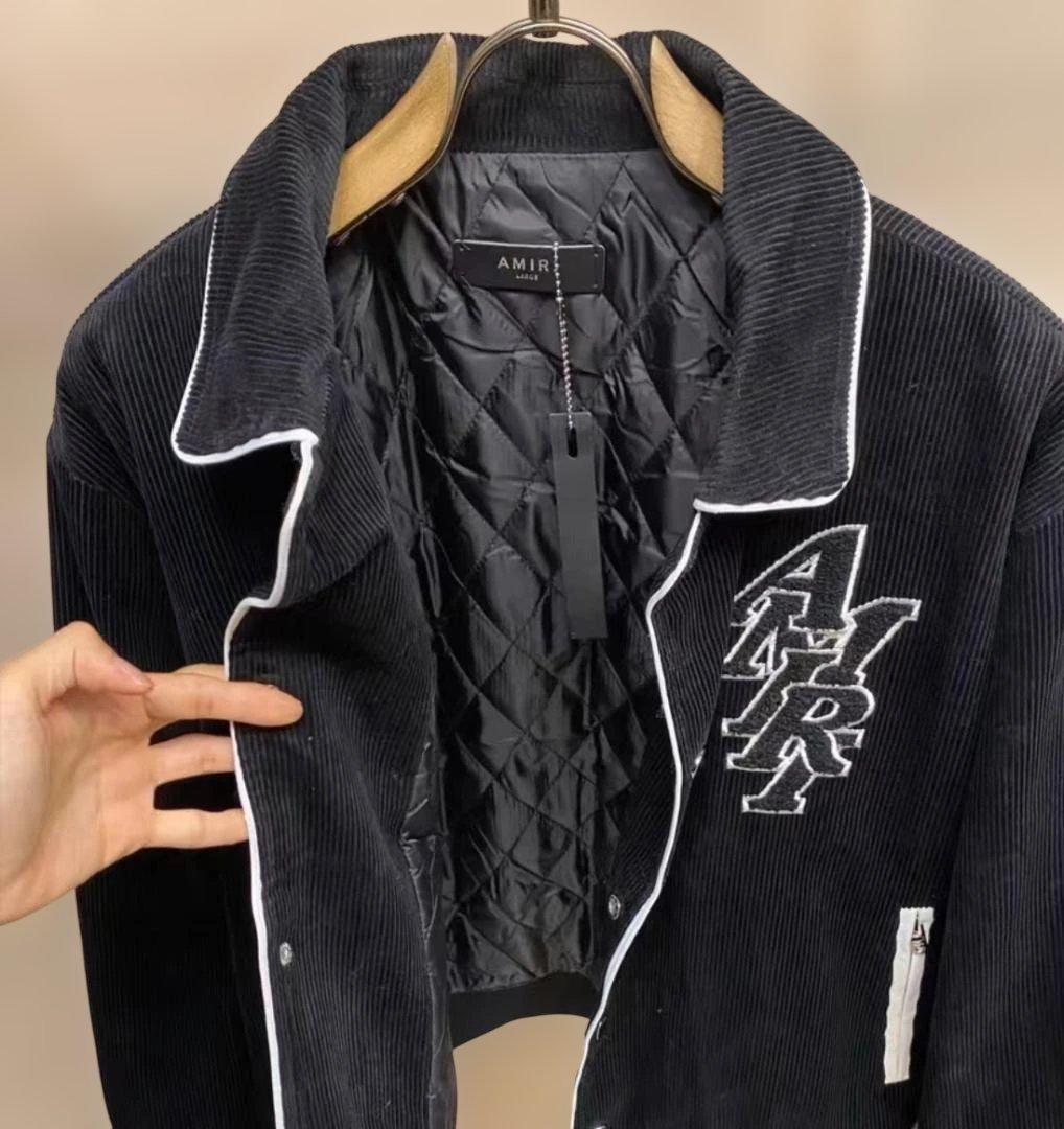 AMIRI 新作 カジュアル 襟付き ジャケット