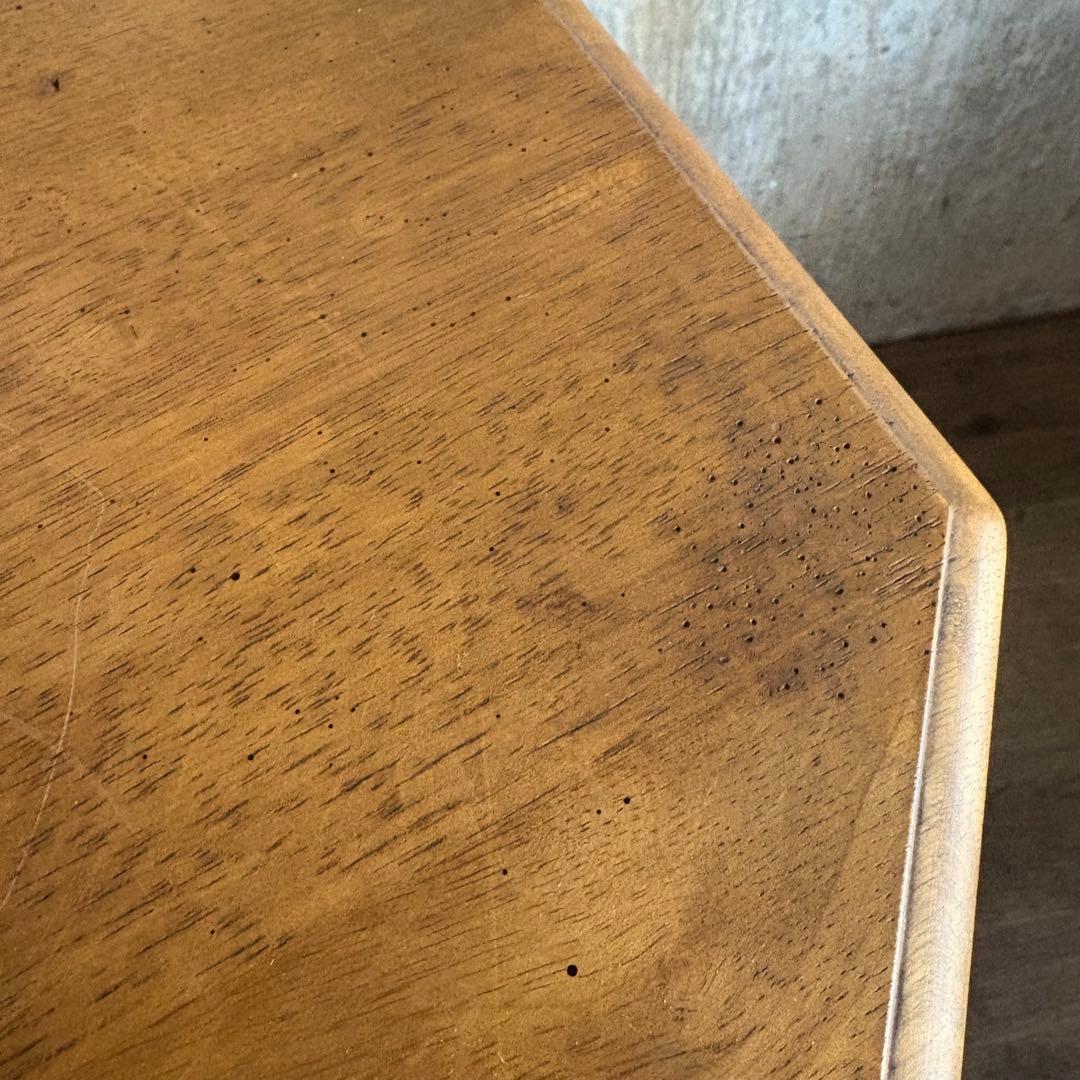 karimoku カリモク　オクタゴンサイドテーブル　フラワースタンド　花台