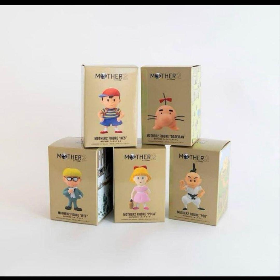 GOLDBOXシリーズ MOTHER2 フィギュア5体セット新品未開封　ほぼ日