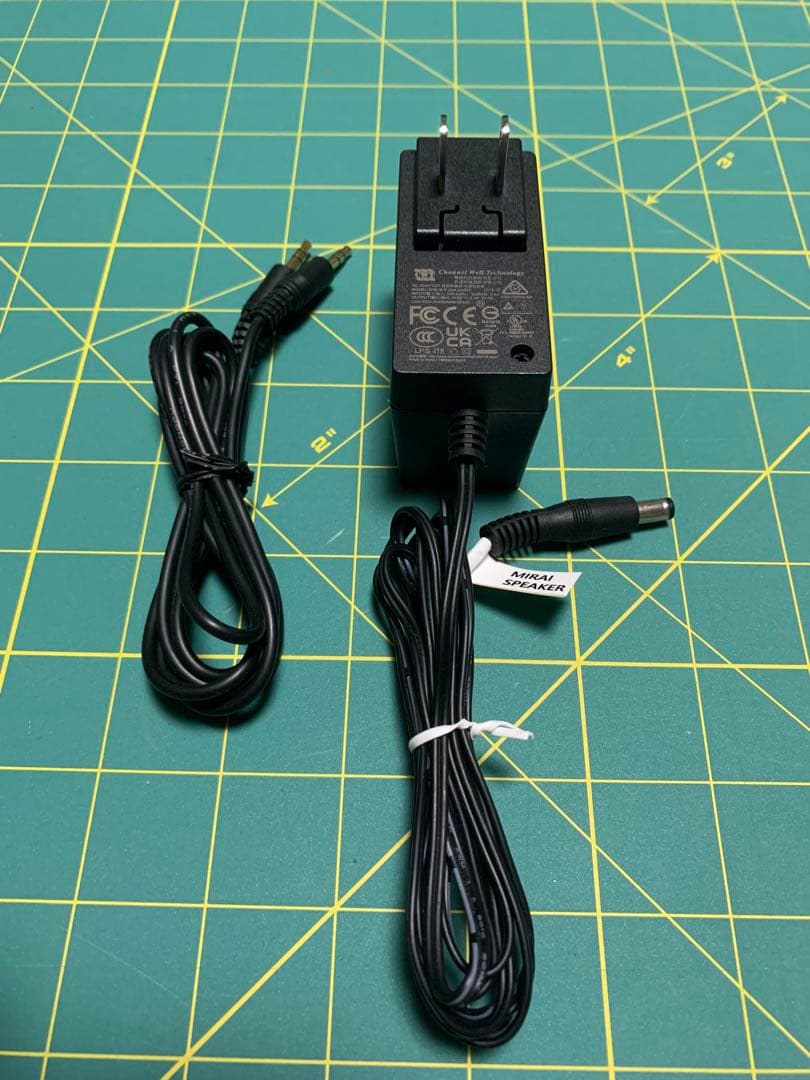 MIRAI スピーカー 音量調整ノブ付き