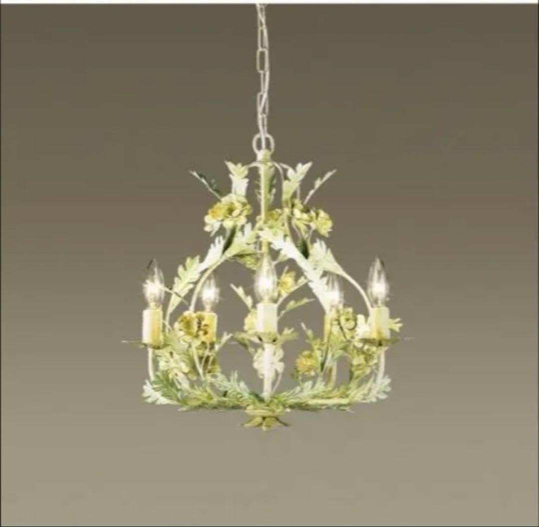 天井吊下型　白熱灯　アンティークシャンデリア　Maliarda（マリアルダ）