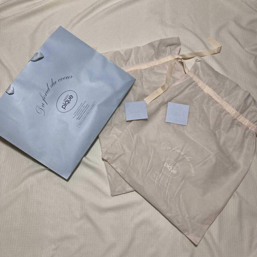 ★ぱんページ ★新品　ジェラートピケ　上下　セットアップ　 ルームウェア