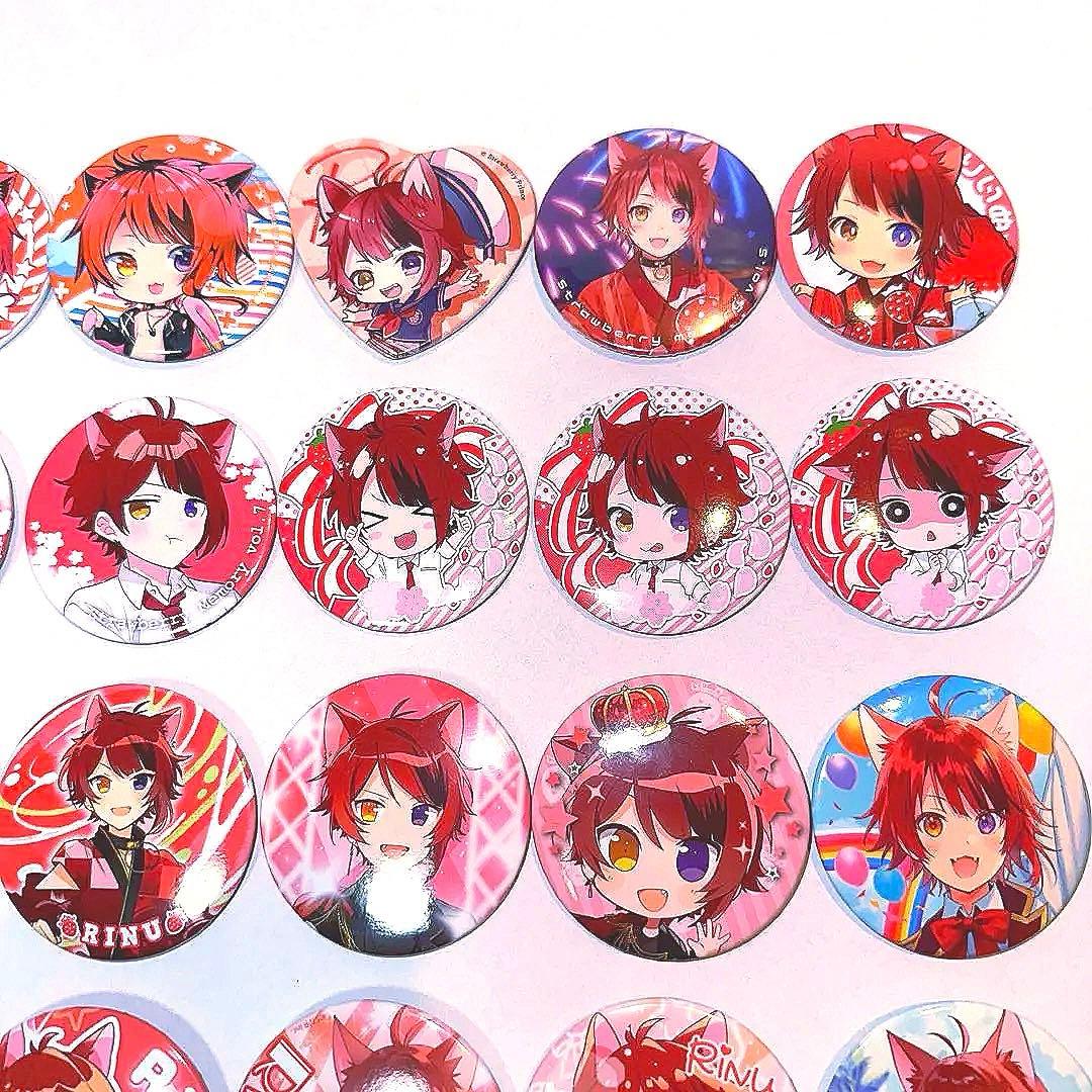 【35種 3年分コレクション】【希少品あり】【全て単体】莉犬缶バッジ