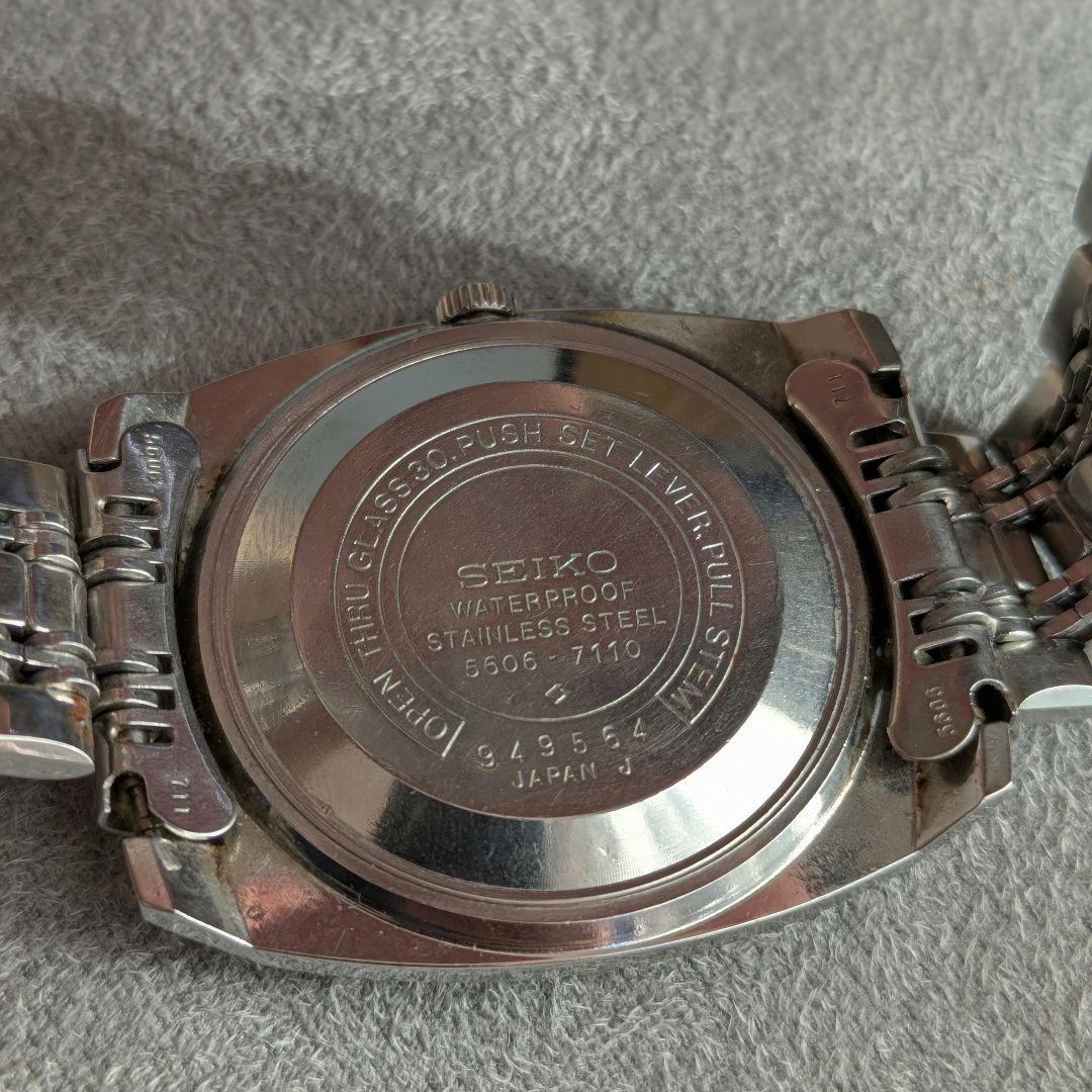 SEIKO セイコー　ロードマチック　5606-7110