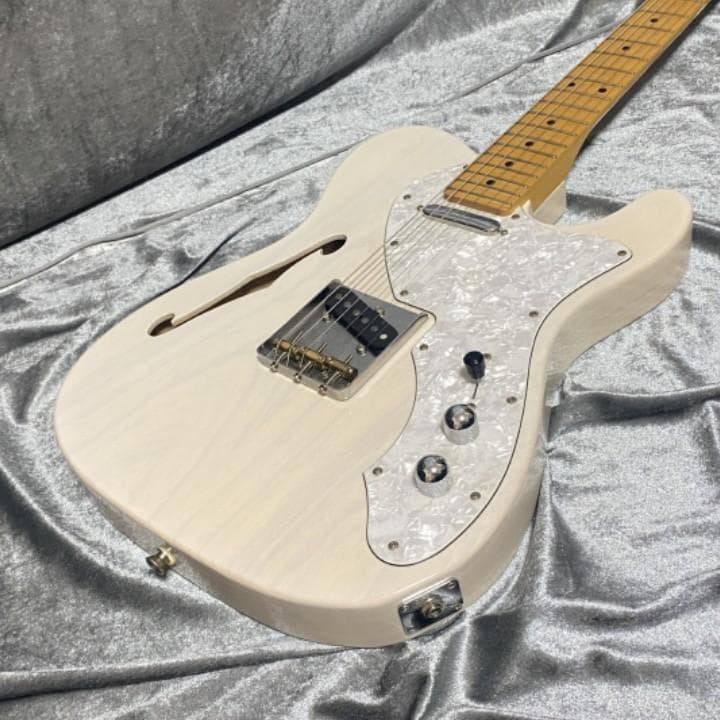 美品 FUJIGEN フジゲン NTL102 テレキャスターシンライン アッシュ