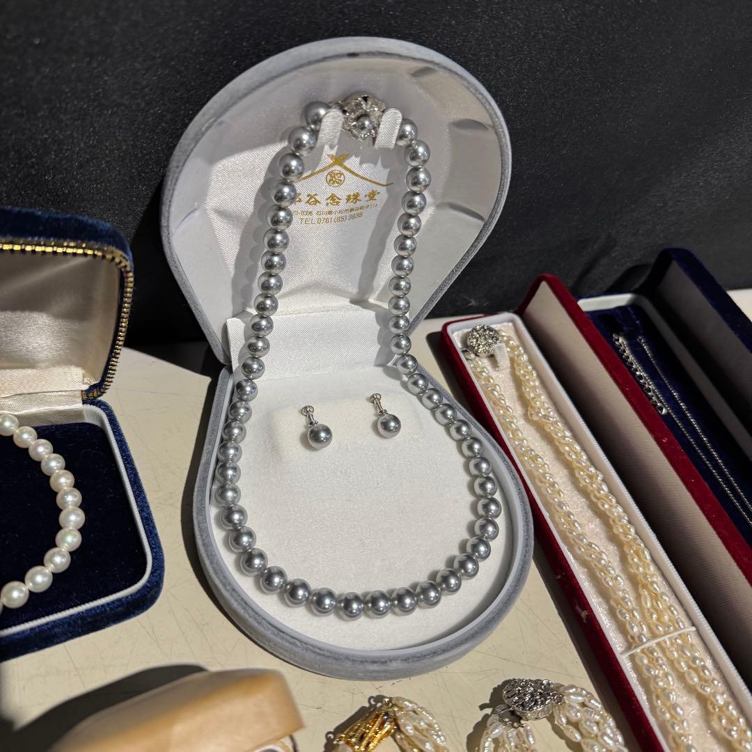 ★ アクセサリー　まとめ売り　遺品整理　生前整理 パール　真珠　ネックレス　指輪