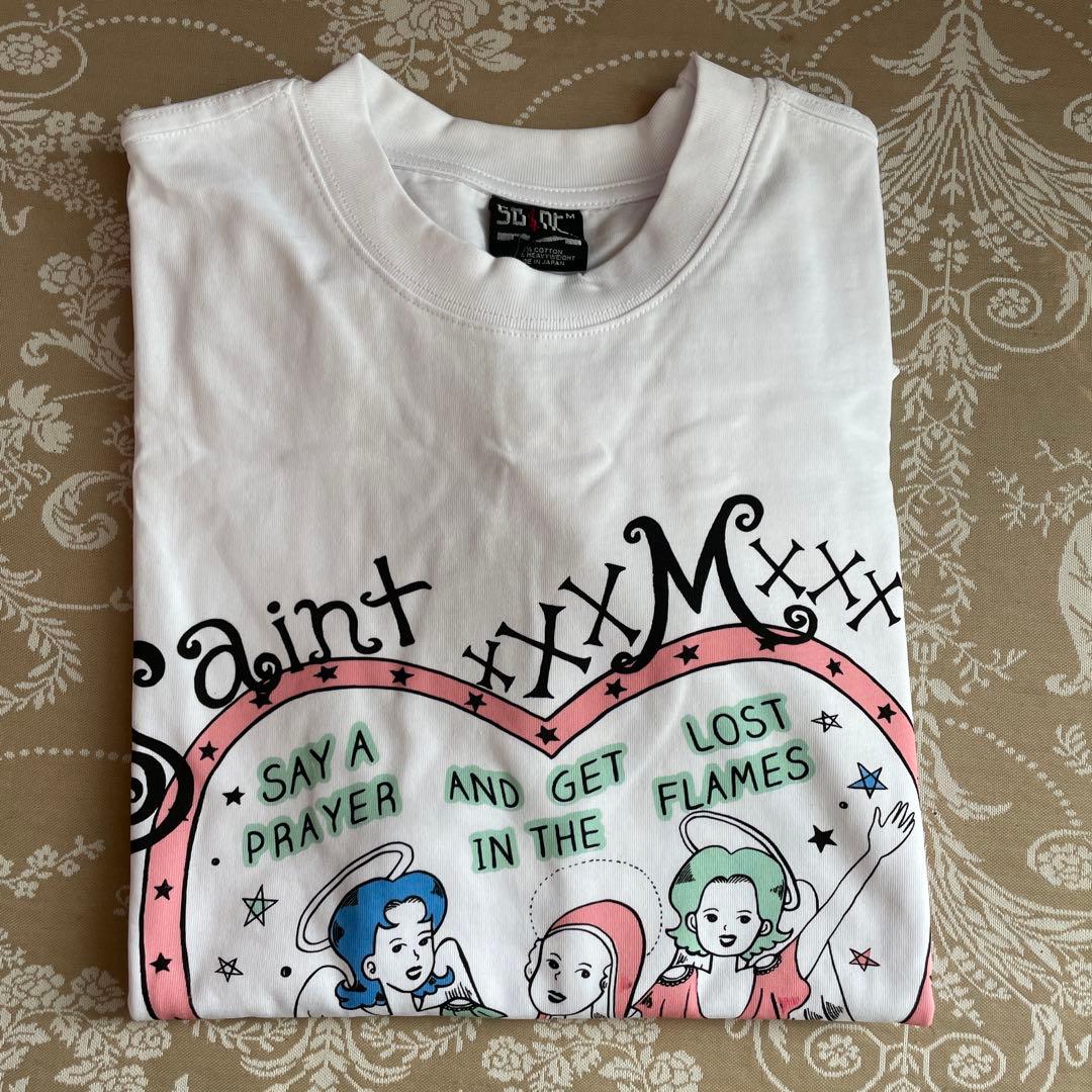 SAINT xxx M xxx セントマイケル ロングTシャツ