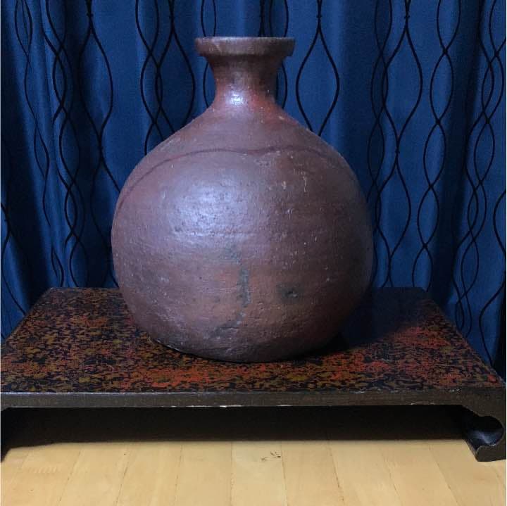 備前船徳利（花生）