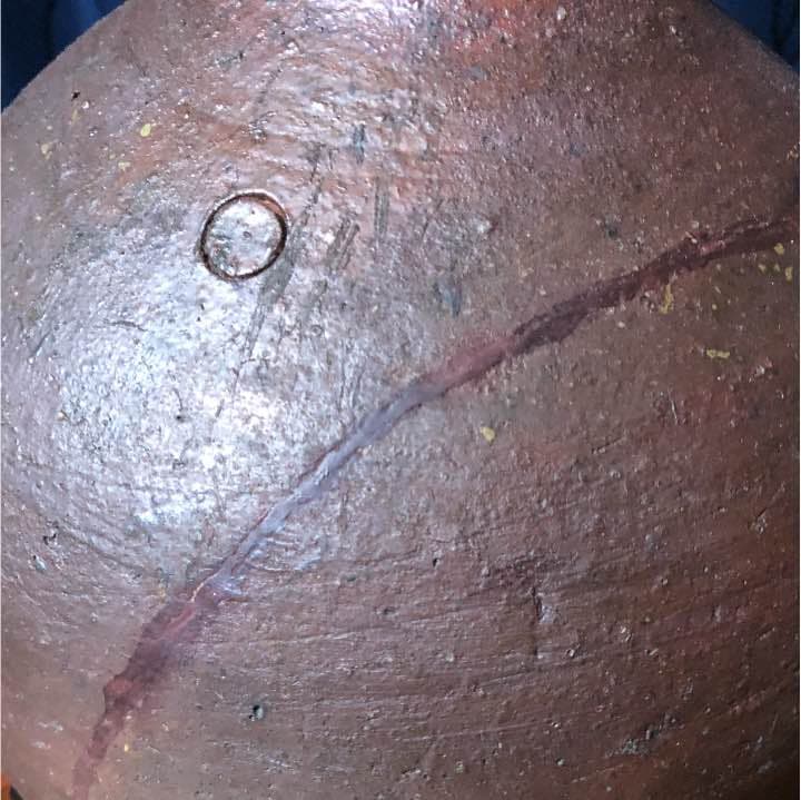 備前船徳利（花生）