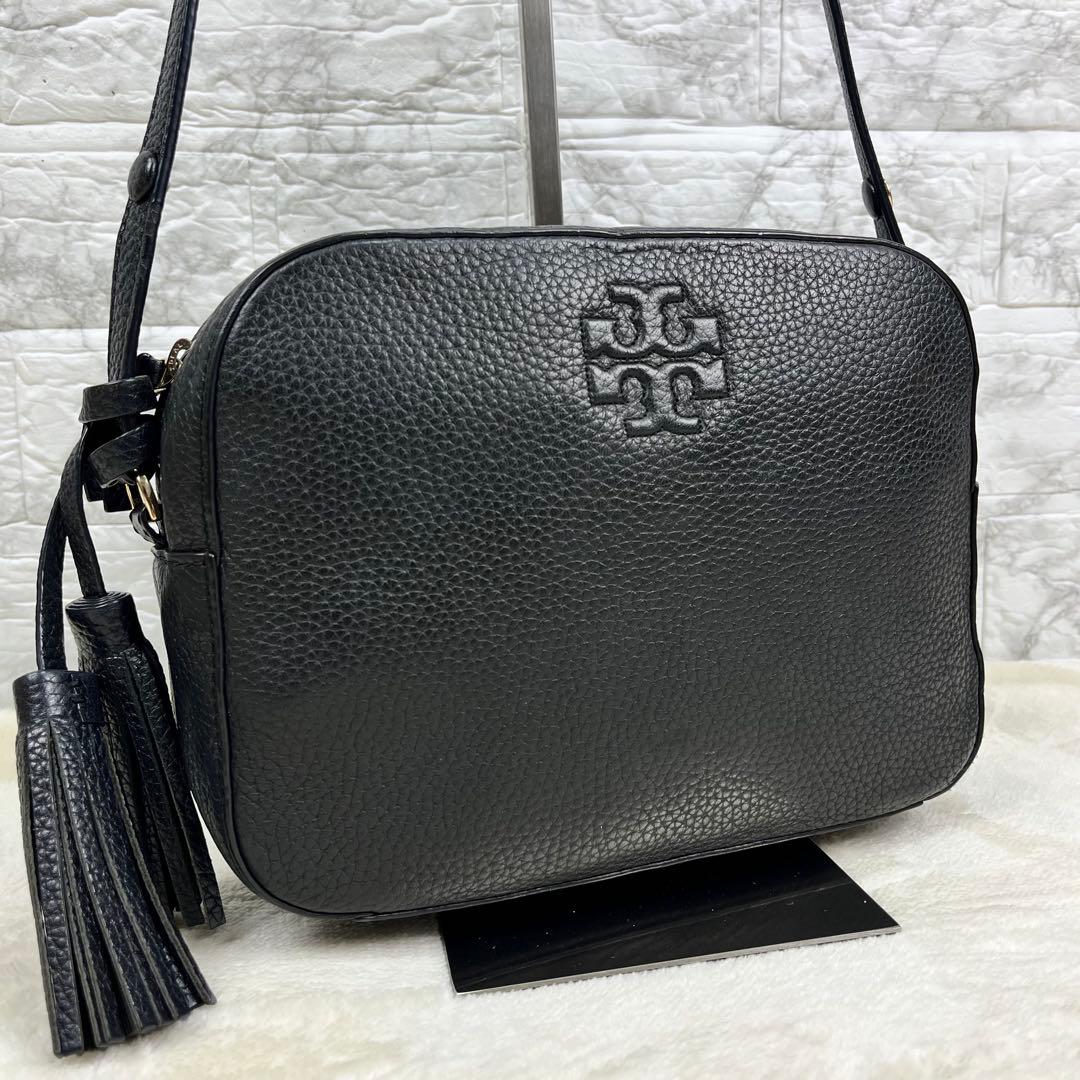 【極美品】 トリーバーチ ショルダーバッグ カメラバッグ 黒 マックグロー