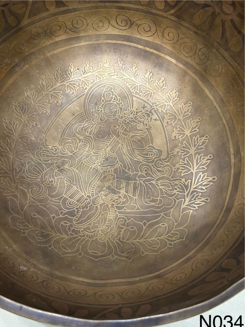 2025 シンギングボウル 金属製ボウル No34 34cm