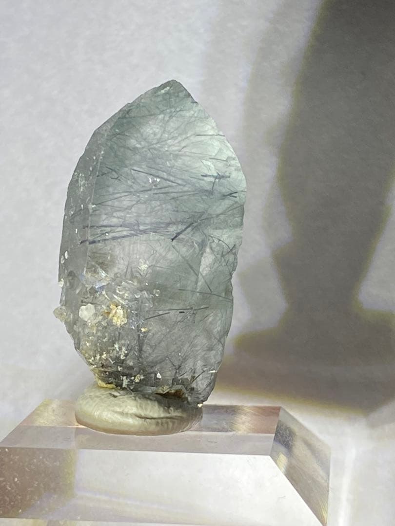 ブルークォーツ　ブラジル　原石　ポイント　天然石