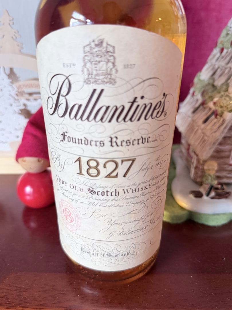 ウイスキー！バレンタイン1827年　Ballantine's