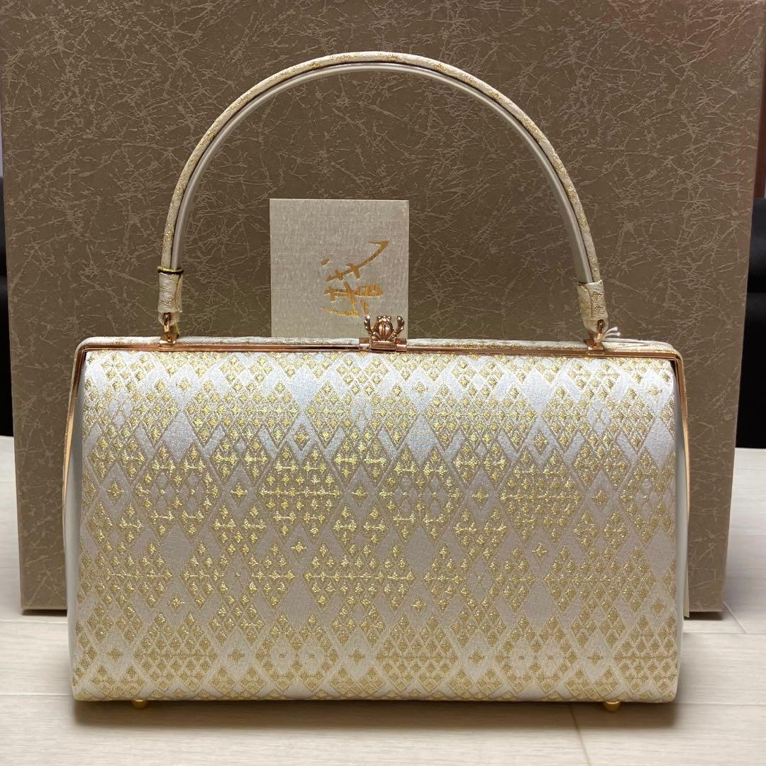 《未使用》沙織ブランド　草履バッグセット　フォーマル　バールトーン加工　Lサイズ