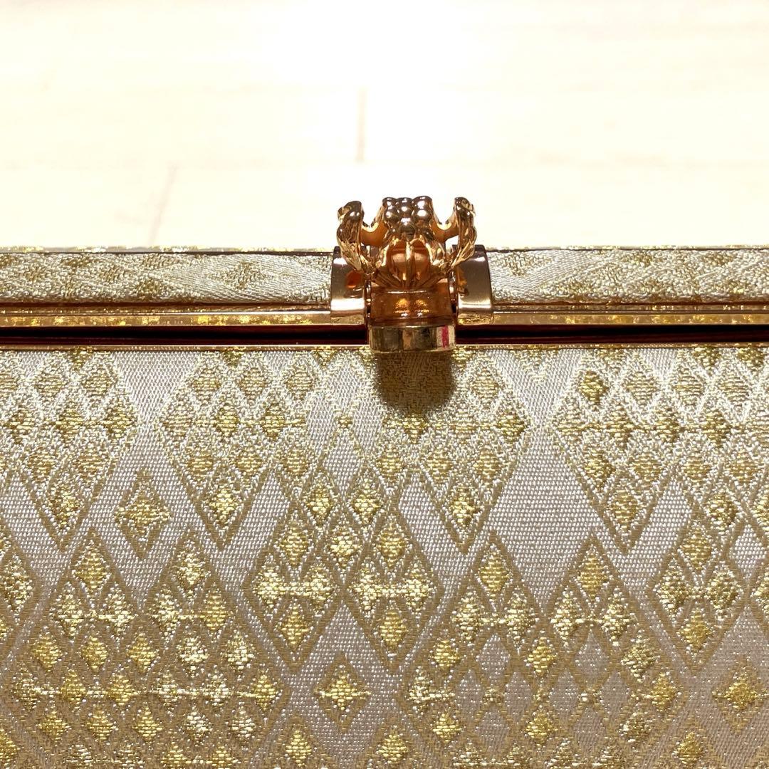 《未使用》沙織ブランド　草履バッグセット　フォーマル　バールトーン加工　Lサイズ