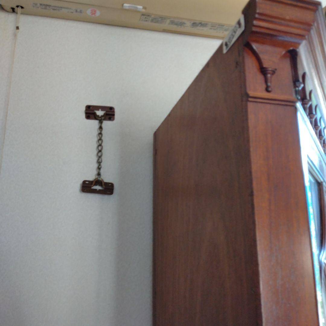 英アンティーク コーナーキャビネット