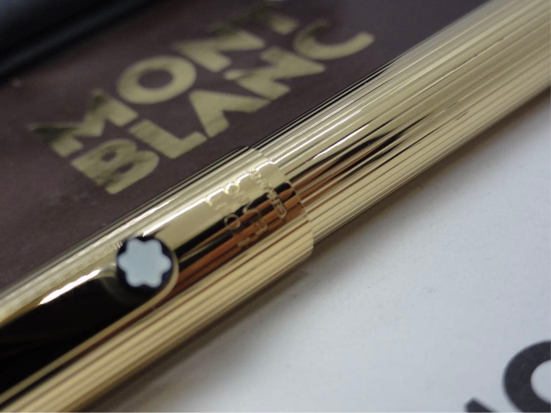 ⭐️モンブラン⭐️金運を呼ぶ総金張り⭐️稀少度の高いNo2147⭐️S-ラインモデル⭐️