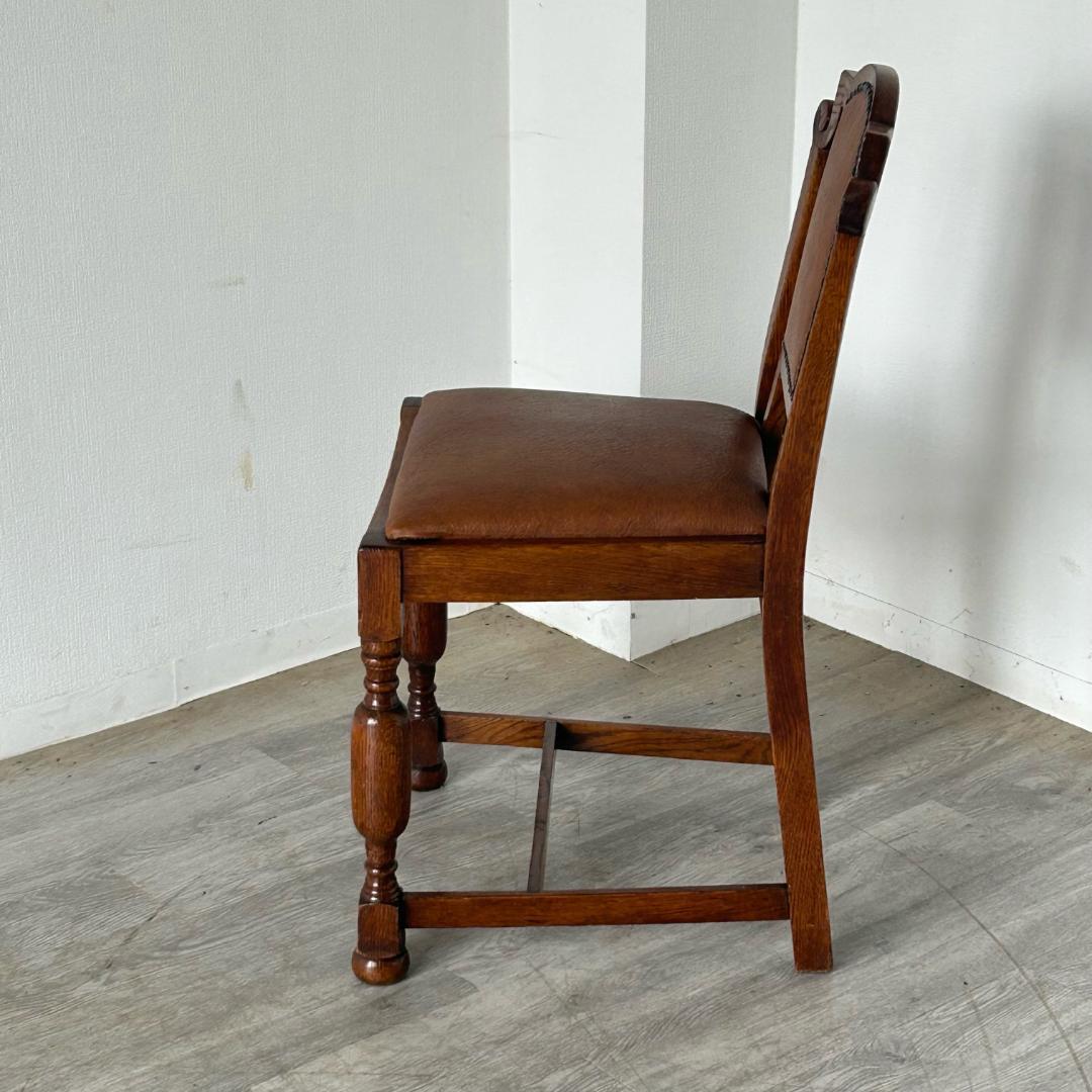 イギリス アンティーク 家具 ダイニング チェア 1930年頃 椅子 591A2