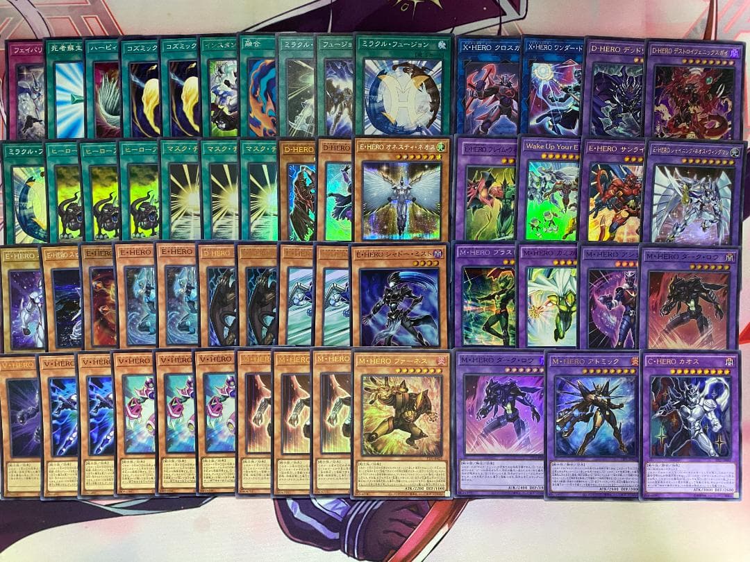 【高レア】遊戯王　M・HERO　本格構築済みデッキ