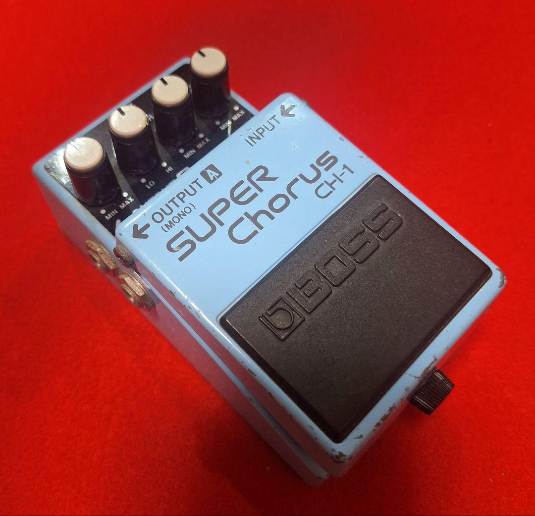 BOSS CH-1 SUPER Chorus 1990年製 青ラベル 台湾