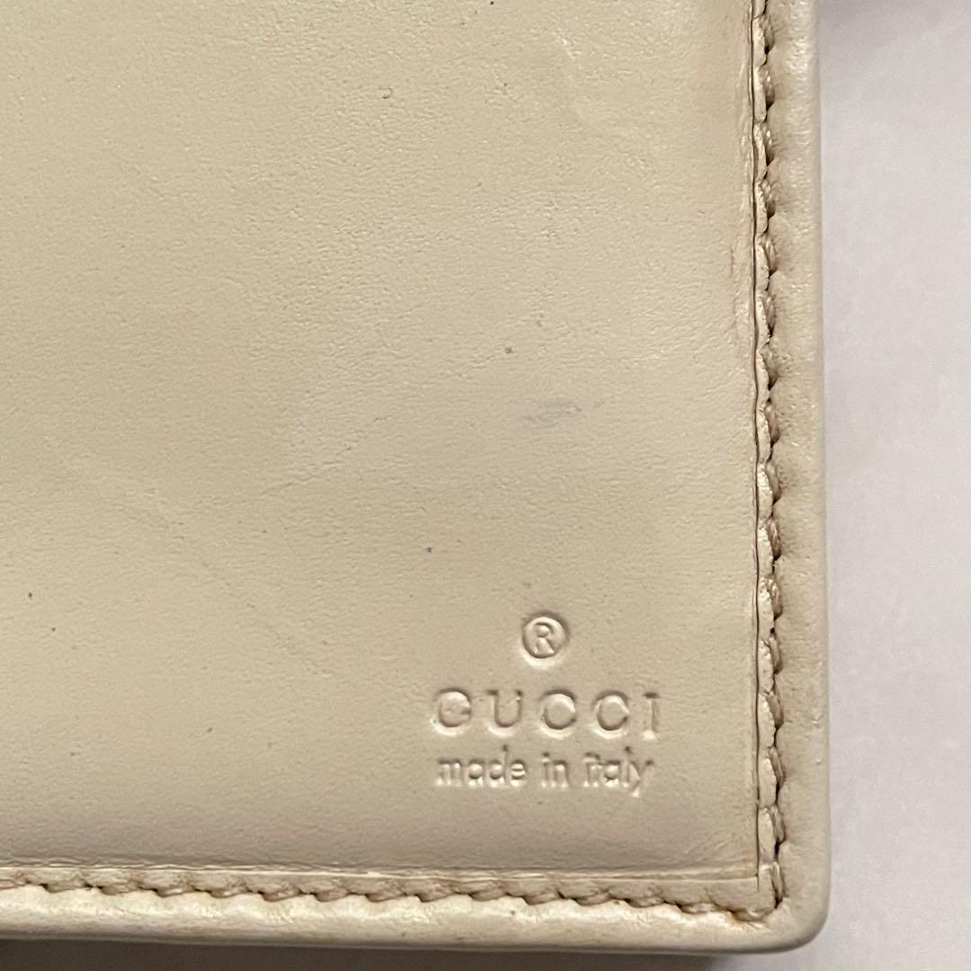 GUCCI グッチ　GGキャンバス　長財布　L字ファスナー　美品　0108-⑤