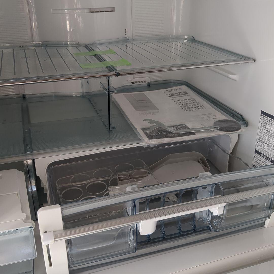 日立 R-XG4300H(XW) 冷蔵庫 430L 2018年製