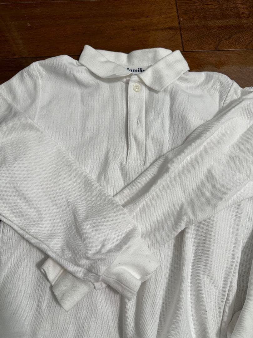 お受験7点セットfamiliar カーディガンとショートパンツセット 黒・白・紺