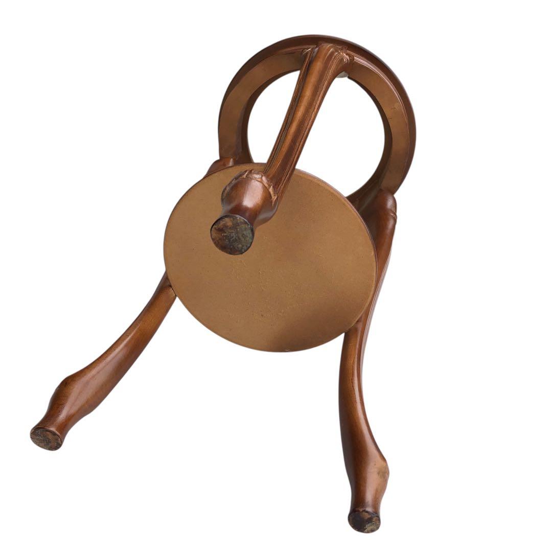 大理石 サイドテーブル コンソールテーブル 花台 猫足