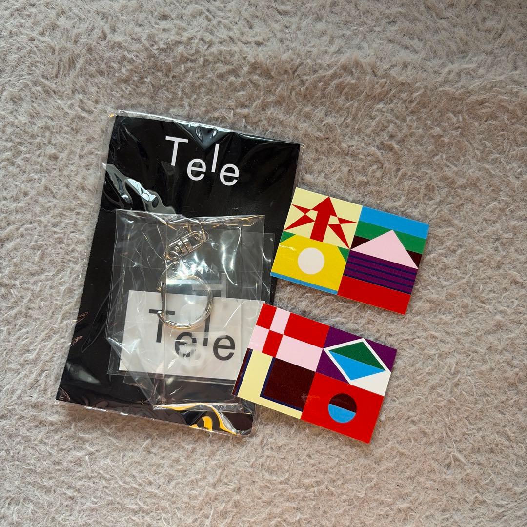 Tele 東京宣言　キーホルダー&ステッカーセット