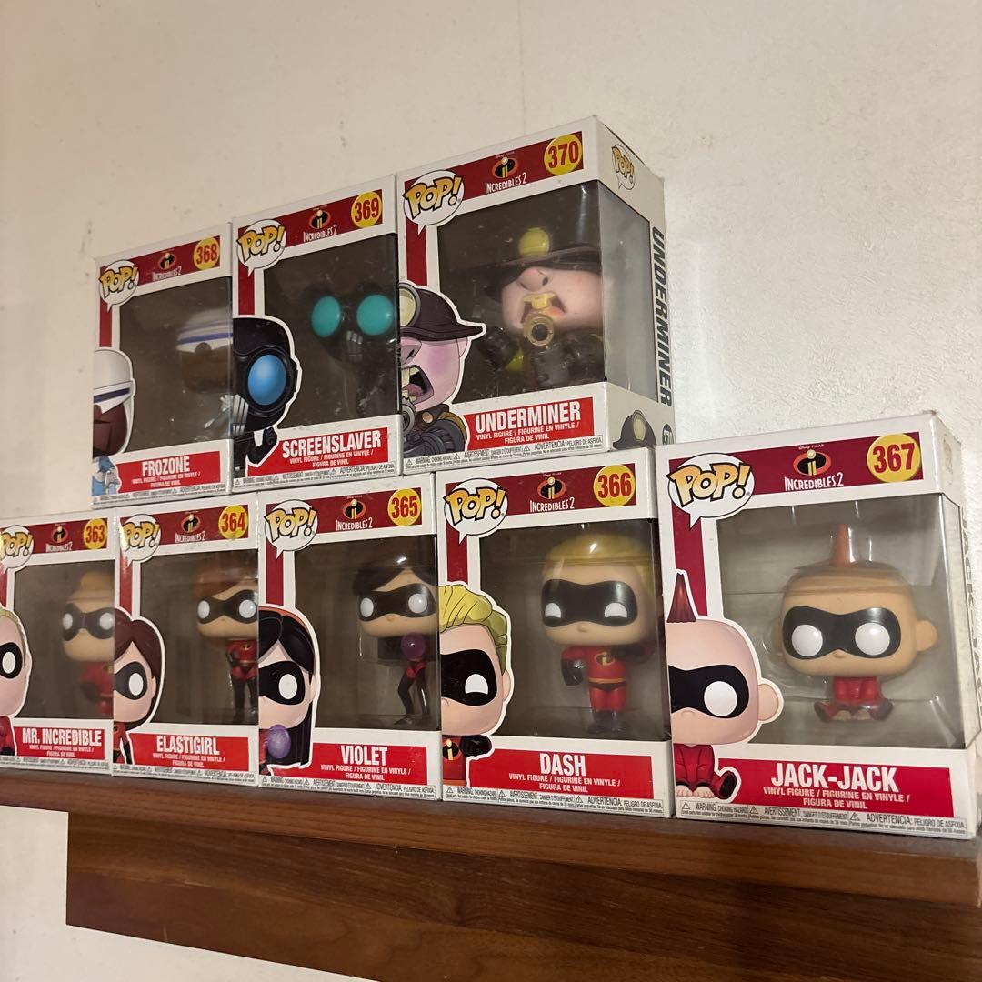 Mr.インクレディブル　funko pop フィギュア　まとめ売り