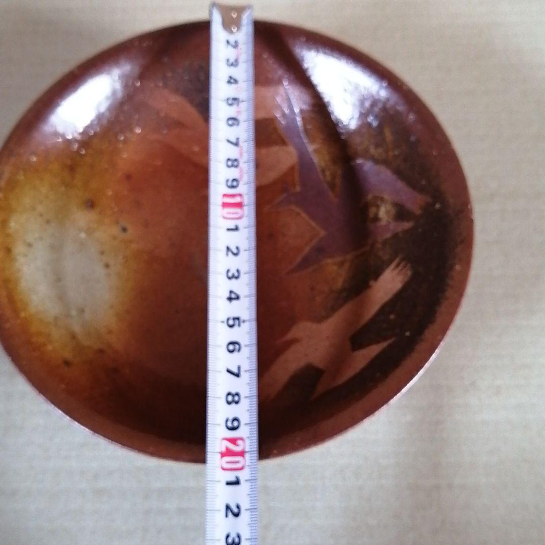 菓子器　茶道具　岡田謙三作