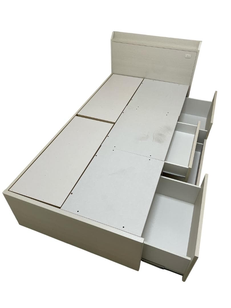 大阪京都限定 ニトリ チェストベッドフレーム N-ジオ シングルサイズ