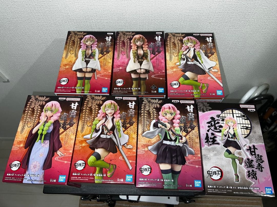 プライズ 鬼滅の刃 甘露寺蜜璃 フィギュア 40点セット②【注意事項あり】