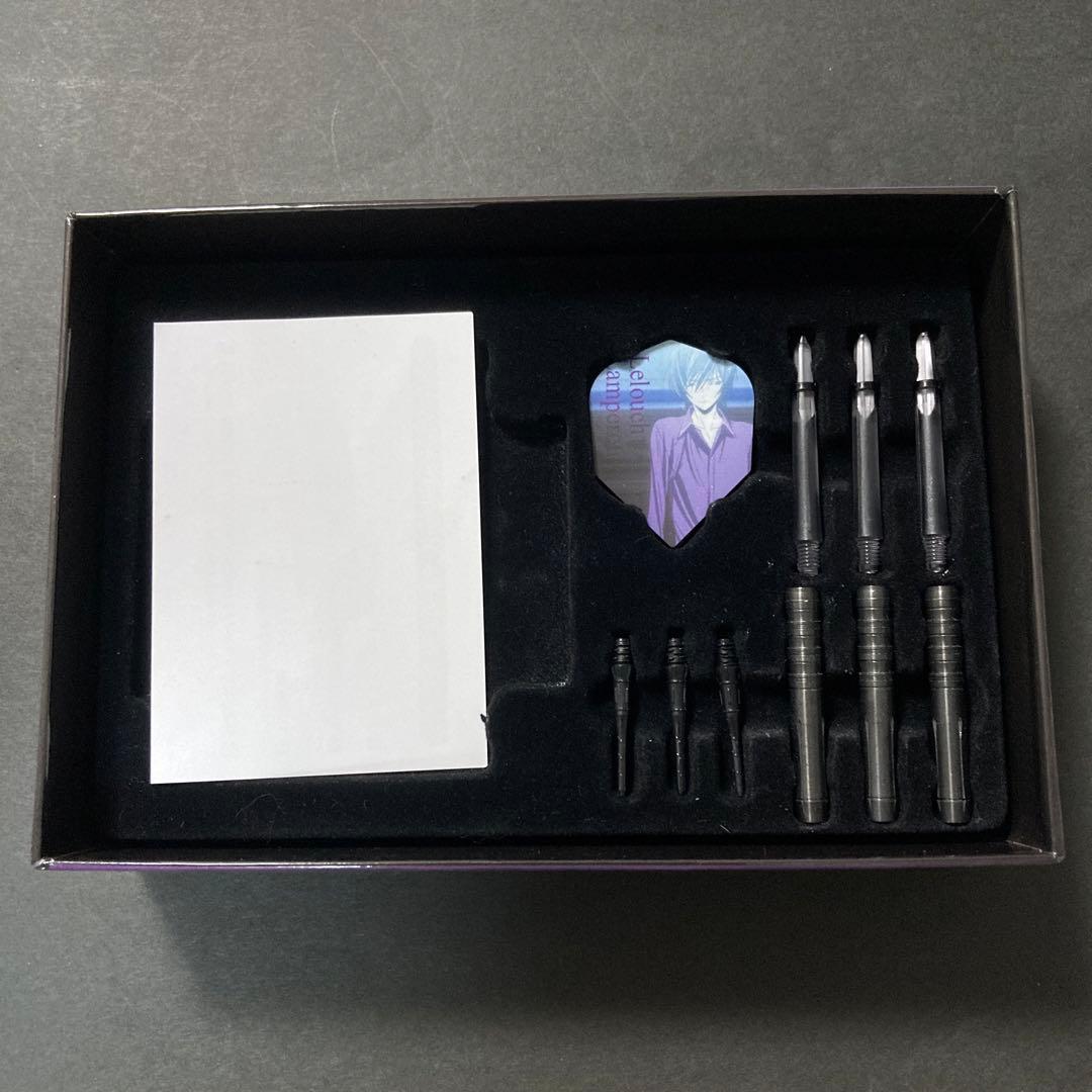 美品　コードギアス　コラボダーツセット　ルルーシュ