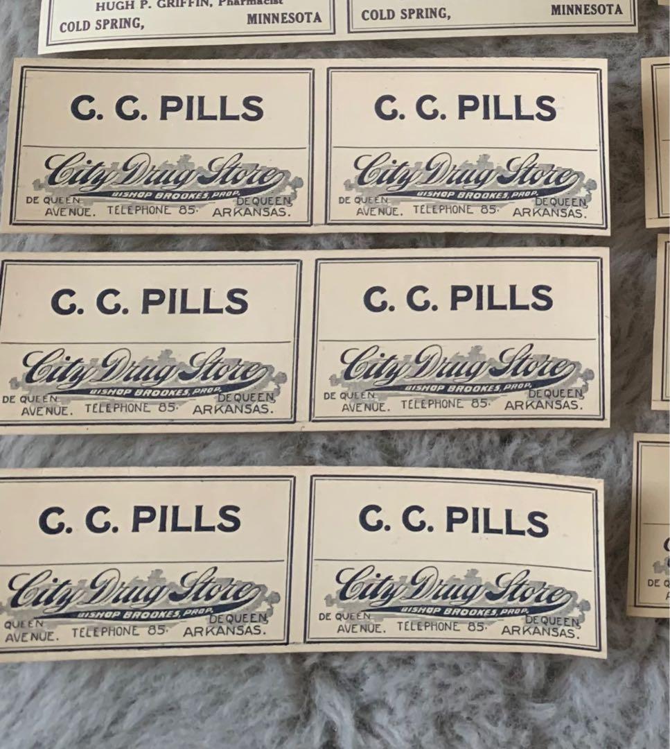 てるりん　ファーマシーラベル6種類各100枚600枚