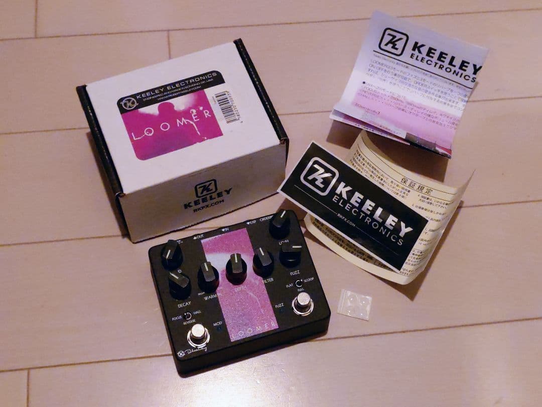 Keeley Loomer エフェクター ファズ　リバーブ